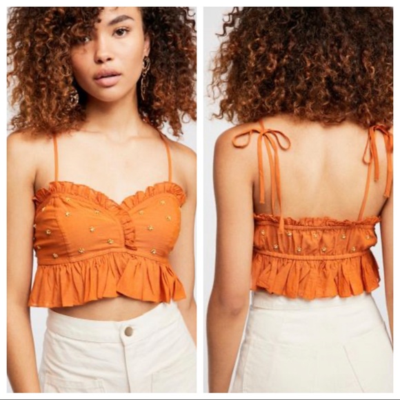 Free People Tops - Free People Akanksha Cami Black Noir Size S